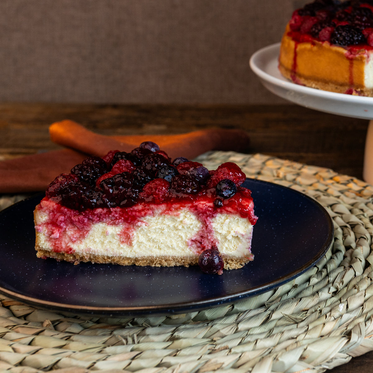 Cheesecake frutos del bosque