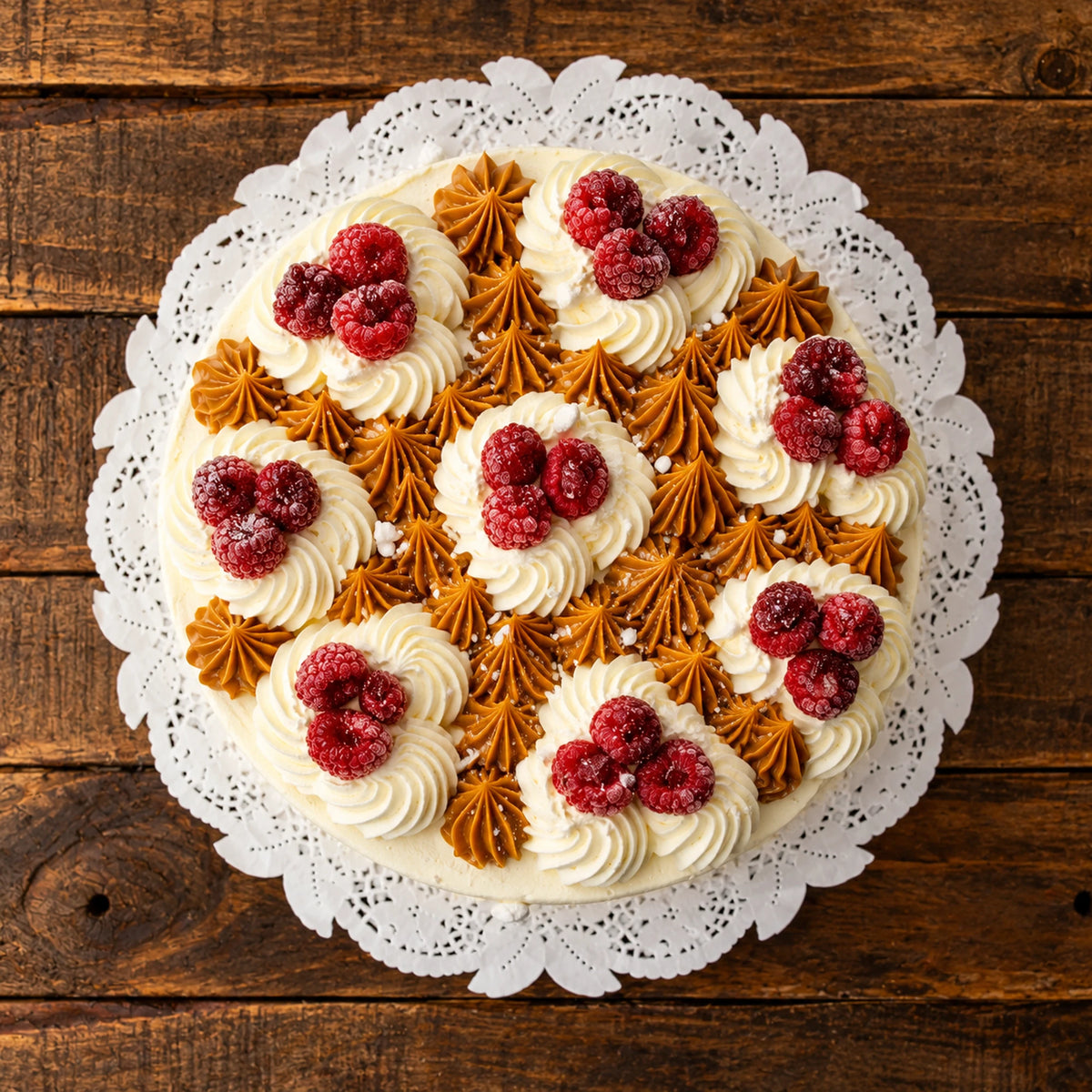 Torta helada Frutos del bosque