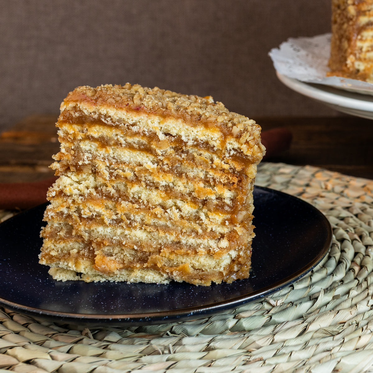 Torta Manjar nuez