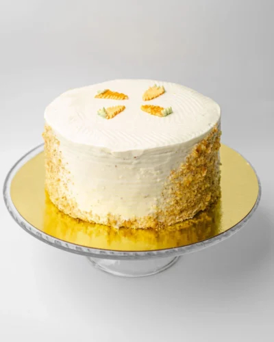 Torta zanahoria sin azúcar