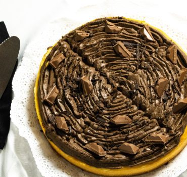 Cheesecake de chocolate