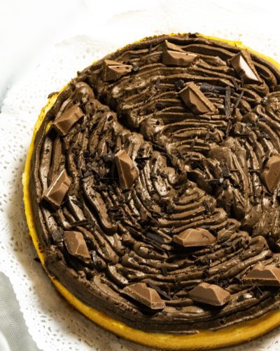 Cheesecake de chocolate