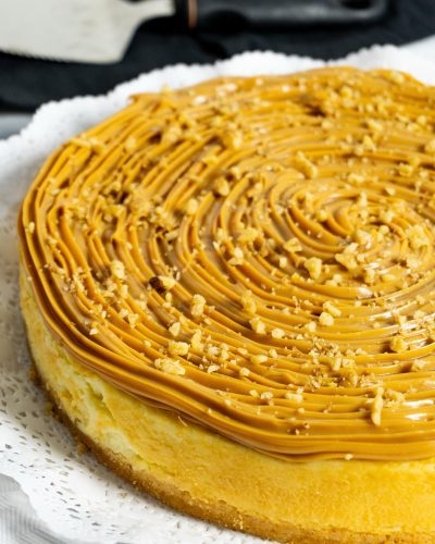 Cheesecake de manjar